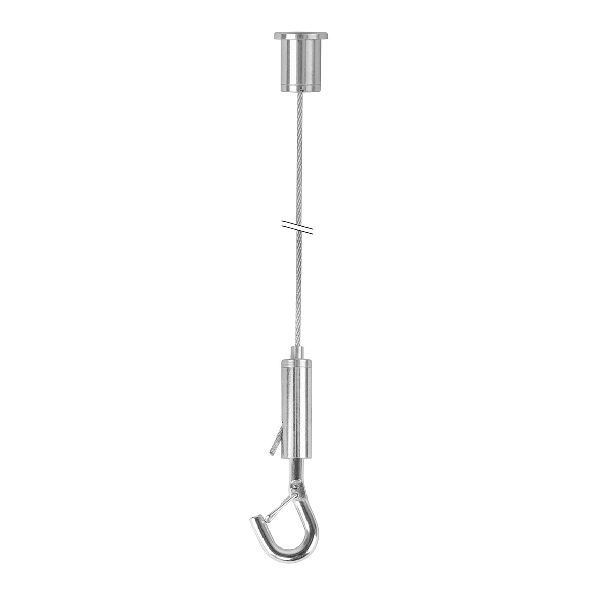 STAS zipper convient pour attache tableau jusqu'à 20kg avec fil perlon ou câble acier.