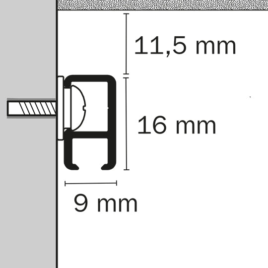 STAS minirail - (Kit installation inclus)