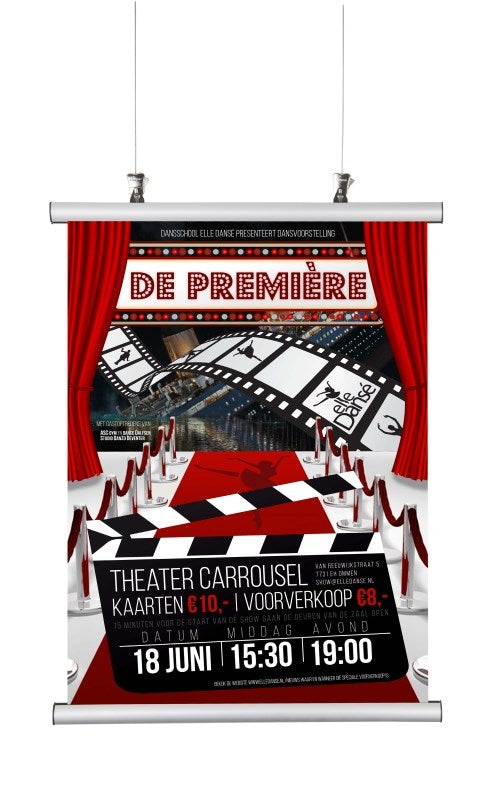STAS poster snap - pression idéale pour affiches lourdes.