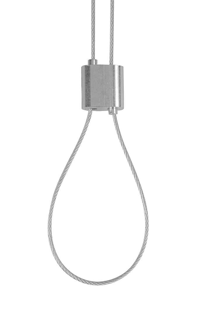 STAS zipper: pour accrocher tableaux avec sécurité, compatible câbles et fils Perlon.
