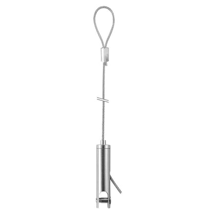 STAS zipper convient pour attache tableau jusqu'à 20kg avec fil perlon ou câble acier.