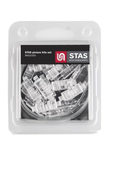 STAS picture hits, adaptation facile sur cimaises compatibles.