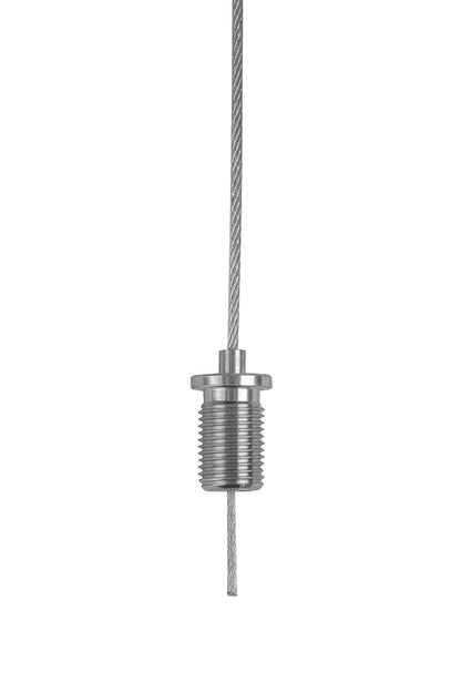 STAS kit de suspension avec serre-câble filetage M10 et fixation au plafond